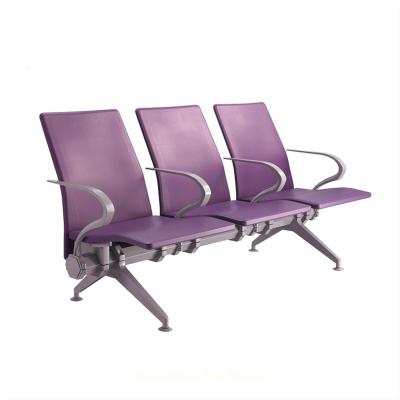 China Colorful PU Chair 5 Seater Waiting Chair Airport Visitor Waiting Chair SJ9062 for sale