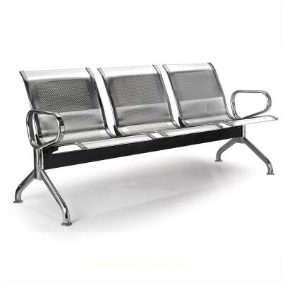 China 3seater Waiting Chair Waiting Chair Stainless Steel Area Public Row Chair SJ629C for sale