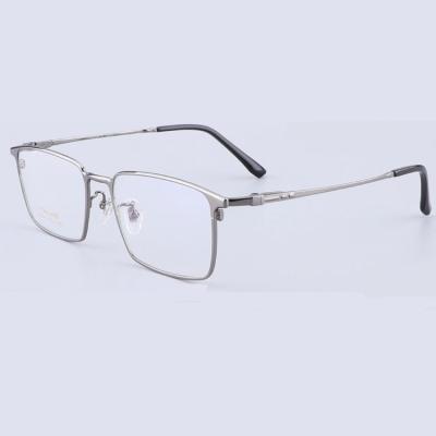 China Fashionable men's stock optical frame exquisite high-end titanium glasses frames ultra light luxury fashion optical eyewear glasses for sale