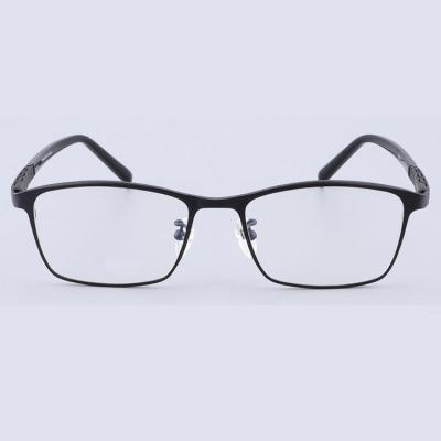 China Full frame exquisite titanium men's optical frame factory fashionable stocks high-grade optical glasses frames, durable and ultra light for sale