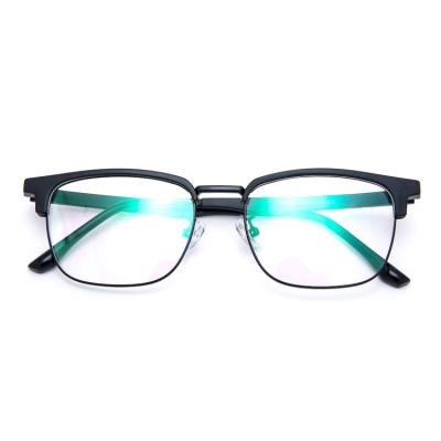 China TR-90 with metal mix glasses frames 88007 luxury optical frame men's eyewear TR-90 OPTICAL glass frame optical eyewear frames for sale