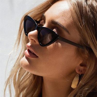 China Fashion Sunglasses Fashion Designer Cateye Women Sunglasses Brand Female Gradient Head Sun Glasses Big Oculos feminino de sol for sale