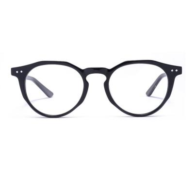 China Eyewear Optical Frame J6001 Bright Color Sell Well New Type Fashionable Acetate Round Quality Glasses Eyewear Parts Eyewear Frame for sale