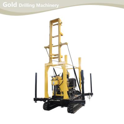 China Crawler-mounted Hydraulic Drilling Tower Water Well Drilling Rig for sale