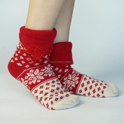 China Anti-slip OEM Socks Super Soft Floor Sock Comfortable Sweater Socks for sale