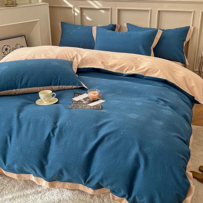 China Sustainable Bedding Set 2022 Hot Sale Factory Bedding Set 4 Pieces Sheet Set for sale