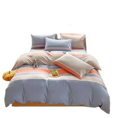 China 2022 viable new wholesale customizable washed cotton bed set for sale