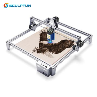 China SCULPFUN S6PRO 60W Diode Laser Using Eco-Friendly Engraving Machine For Wooden Desktop Household DIY Mini Laser Engraver for sale