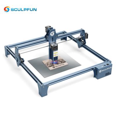 China SCULPFUN S9 Mini Laser Engraving Machine High Precision Using Aluminum Laser Cut Fast Assembly Design Lasermarkeermachine for sale