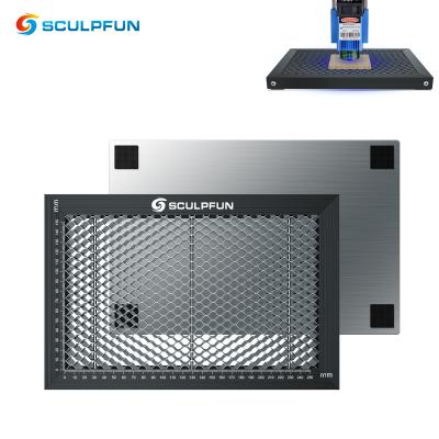 China SCULPFUN eco-friendly using extend 300x200mm honeycomb metal for diode laser engraving machine spare parts for sale