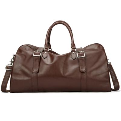 China Fashion 6478 Genuine Leather Tote Weekend Bag Luggage Travel Bags for sale