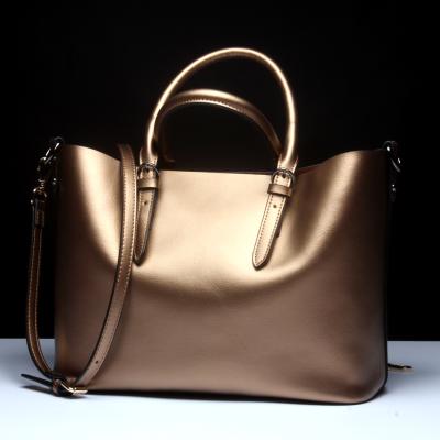 China L5032 Wholesale Good Quality New Fashion Genuine Leather Bag For Women Tote Leather Lady Handbag for sale