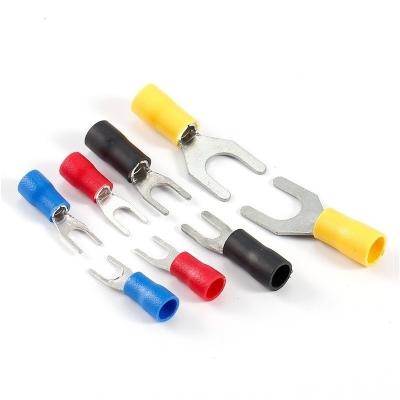 China Wire Plugging New Listing Easy Use Flame Retardant Material Protective Insulated Wire Clip Terminal U Shaped Connector for sale