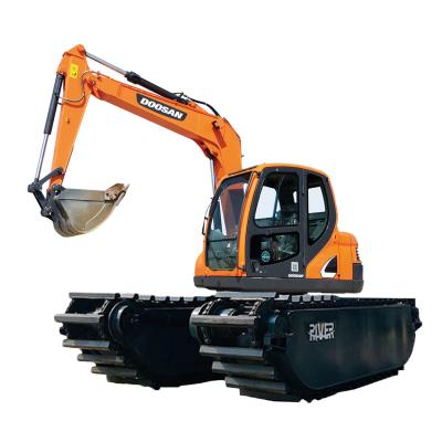 China Machinery Repair Shops Hot Selling For Long Arm Doosan 215-9 Amphibious Excavator for sale