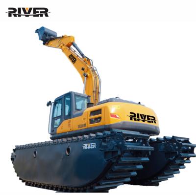 China Machine Repair Shops RIVER-200 20 Ton Wetland Excavator with 1 Cubic Meter Bucket for sale