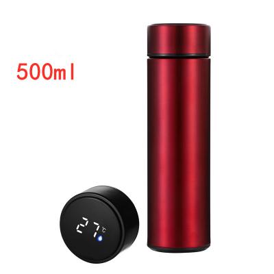 China Business MYT Drop Shipping BPA Free Shipping Led Tumbler Water Bottles Stainless Steel Tumbler With Temperature Led Display for sale