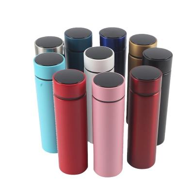 China Creative New Business MYT Custom LOGO With Intelligent Temperature Display Thermos Bottle Led for sale