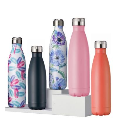 China New Design 2022Flask Manufacturer Insulated Drink Bottles Sustainable Custom Stainless Steel Water Bottle Direct Drinking Metal for sale