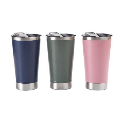 China MYT 30oz Disposable Double Walled Vacuum Insulated Cups Stainless Steel Tumbler And Flask With Straw Support Pattern Wholesale Custom for sale