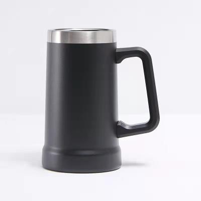 China MYT Beer Cup 750ml Disposable Double Wall Stainless Steel / Stainless Steel Thermos Vacuum Flask for sale