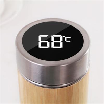 China Wholesale Bulk Business MYT Customized Printed Intelligent Adjustable Temperature Control Tumbler Cup Vacuum Thermos Mug With Lid for sale