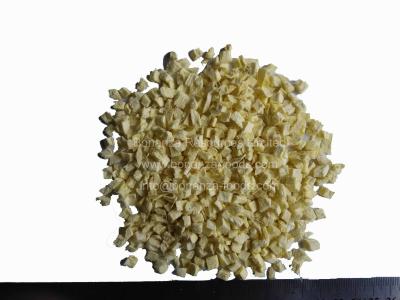 China Spicy Vegetable Freeze Dried Ginger Dices 5*5*5 mm for sale