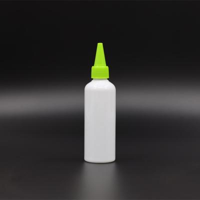 China Household Products 100ml 150ml 200ml Plastic Bottle Tip Cap For Squeezing Liquid Essential Oil Container for sale