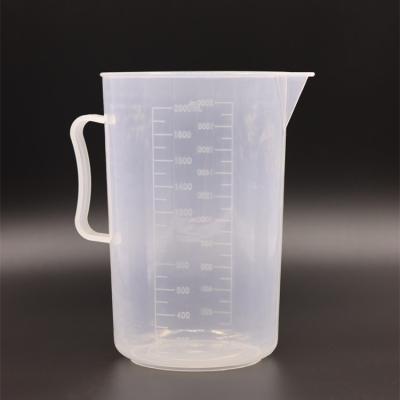 China 250ml viable 500ml 1000ml 2000ml 3000ml in 5000ml and other kitchen or laboratory plastic measuring cups for sale