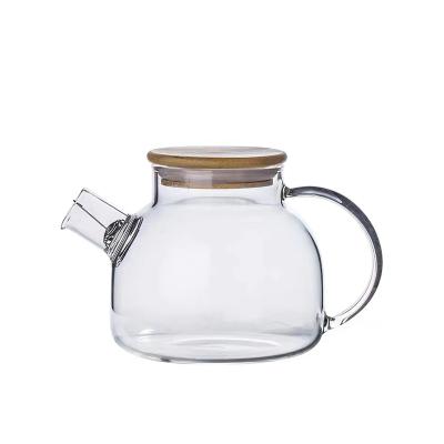 China Sustainable Insulation Tea Brewing Teapot And Flower Portable Moroccan Glass Tea Cup for sale