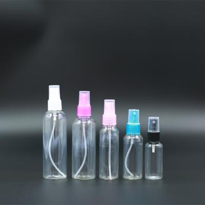 China Household Products Wholesale Empty Plastic Spray Bottles 100ml Pet Spray Bottle With Fine Mist Sprayer for sale