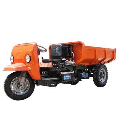 China Other Convenient Three Wheel Dump Truck And Quick Joystick Hydraulic Diesel Truck for sale