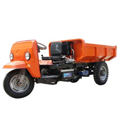 China Other Tire Strong Grip Easy To Control Steering Industrial Grade Diesel Tricycle for sale