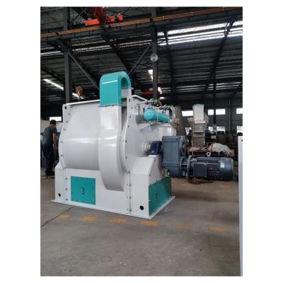 China Powder Feed Industry Horizontal Single Shaft Blade Mixer for sale