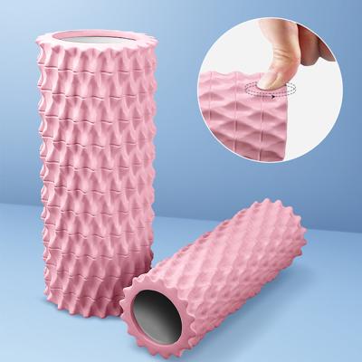 China 33*14cm Durable And Multifunctional Non-Toxic And Tasteless Durable PVC Eva 45cm Foam Roller Gym For Fitness for sale