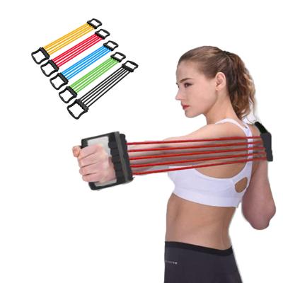 China Durable Custom High Quality Chest Expander Resistance Band Chest Arm To Increase Stretch Rope Chest Expander for sale