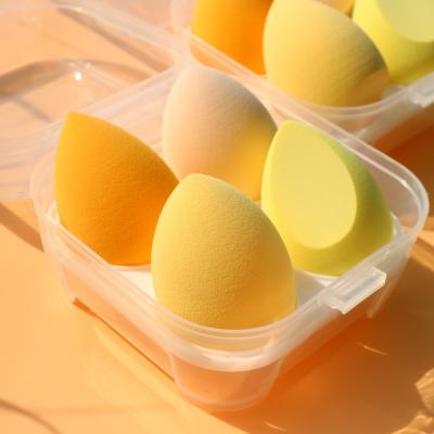 China Wholesale Makeup Facial Sponge Beauty Facial Sponge Private Label Drop Shape Beauty Egg Makeup Blast Set for sale