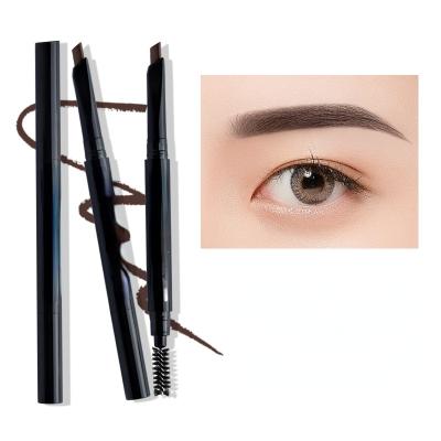 China Ultra-fine Double-headed Waterproof Eyebrow Pencil Waterproof Non-marking And Long-lasting Eyebrow Pencil for sale