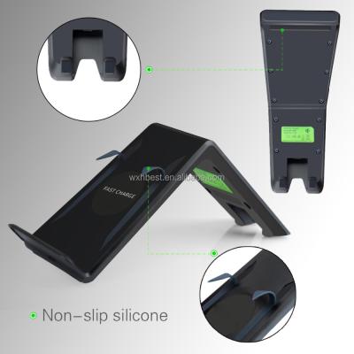 China Wholesale 10W QI High Quality Standard A6 Wireless Charger Stand Mobile Phone Fast Charger Mobile Phone Charger for sale