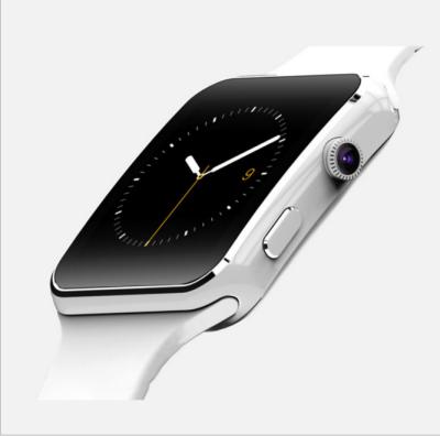 China Dual SIM Card New Arrival Hot Selling Wholesale Curved Screen X6 Smart Watch Support Camera And SIM Card /Memory Card for sale