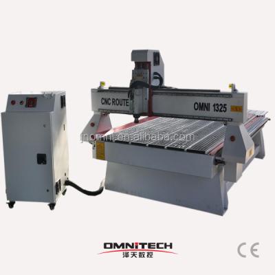 China Building Material Stores Wood MDF CNC Router / Acrylic Machine 1325 with vacuum table for wood, furniture and door making for sale