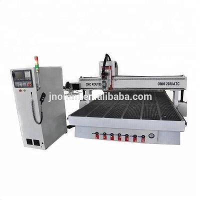 China Building Material Shops High Precision Carousel Type 2030 CNC Router Furniture Making for sale