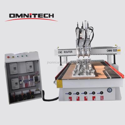 China Door Design CNC Router Engraving Machine Wood 1325 / Relief Router Machine / 3d CNC for sale