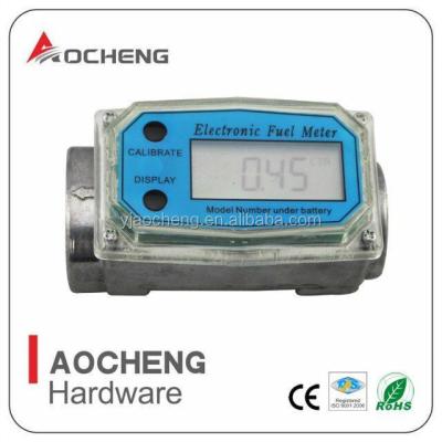 China Electronic Fuel Flow Meter / Low Cost Diesel Turbine Flow Meter 1