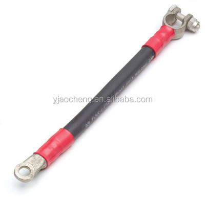 China Heavy duty 2/0 gauge battery cables from top post since for sale