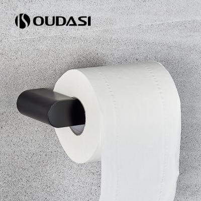 China Fashion High Quality Wall Mounted Bathroom Aluminum Tissue Holder Without Lid Toilet Paper Holder for sale