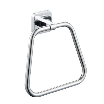 China Modern Chrome Towel Ring Hand Towel Holder Wall Mount Bathroom Hardware for sale