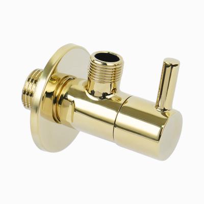 China HPb59-1 OUDASI factory price good quality stop valve chrome plated brass 1/2 angle valve for bathroom for sale