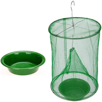 China Viable Foldable Fly Catcher Mesh Net Hanging Trap Insect Killer Bug Fly Catcher for sale