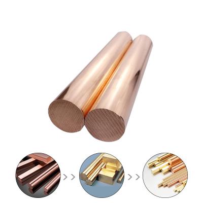 China Polished Brass Bar Stock 8.0mm Copper Wire Rod For Electrical Industry for sale