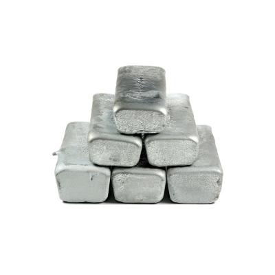 Chine Zinc pur de haute qualité coulée ingots métalliques de zinc de qualité supérieure ingots de zinc de type spécial à vendre